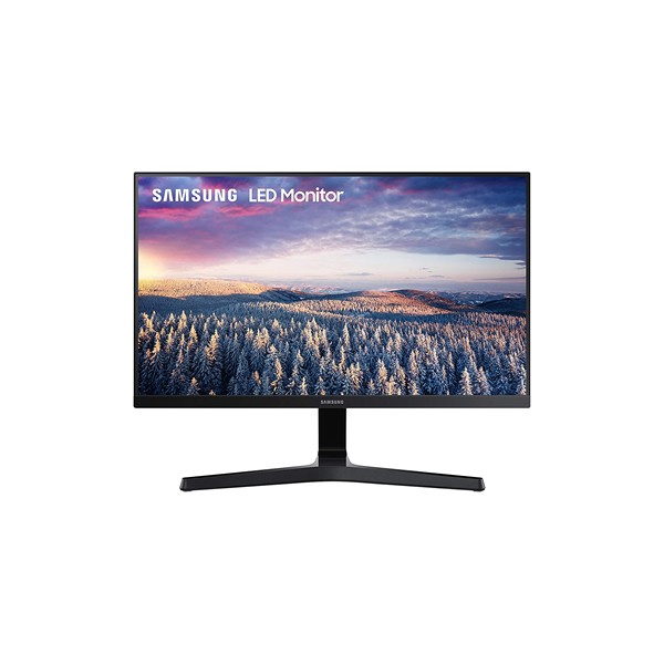Samsung 24 inch (60.4 cm) IPS, 3 Side Bezel Less Flat LED Monitor (Dark Blue Gray) 75 Hz - LS24R356FHWXXL