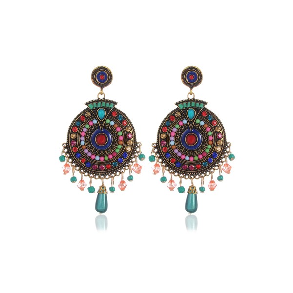 Shining Diva Fashion Latest Fancy Designer Antique Bohemian Earrings for Women and Girls