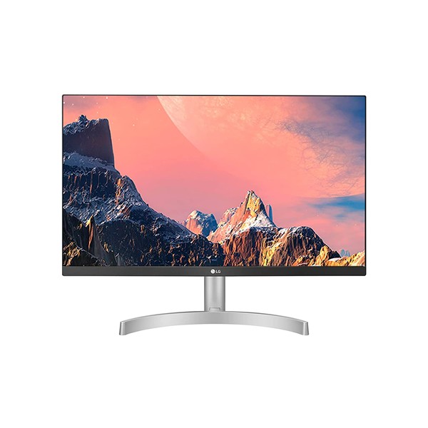 LG 24-inch (60.96 cm), Full HD IPS (1920 x 1080) Monitor, Inbuilt Speaker, HDMI x 2, VGA Port, 75 Hz Refresh Rate, AMD Freesync, 3 Side Borderless Slim Design - 24ML600S-W - White