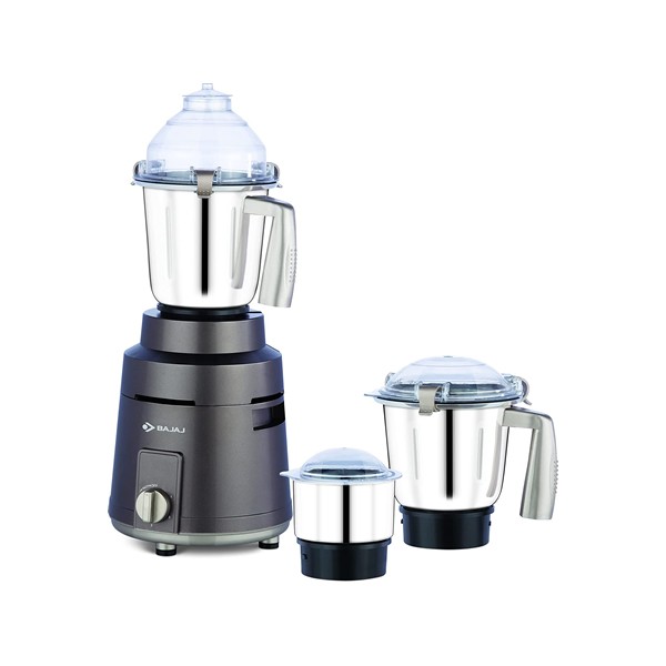 Bajaj Powerful Herculo 1000W Mixer Grinder with Nutri-Pro Feature, 3 Jars, Copper, Coffee Brown and Gold, Regular (410540)
