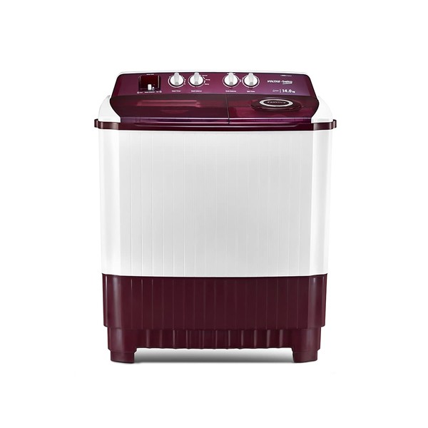 Voltas Beko WTT140ABRT 14 kg Semi Automatic Washing Machine (Burgandy)