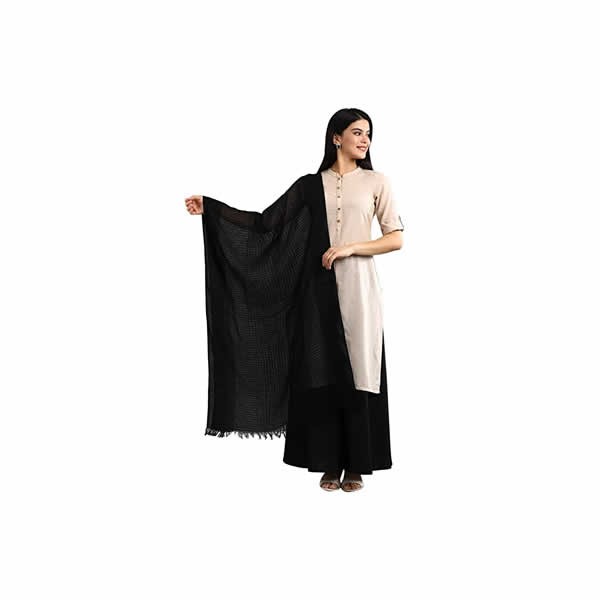 Aurelia Women's Solid Rayon Blend Dupatta