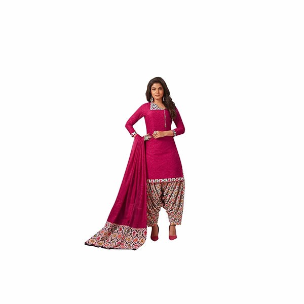 Cotton Printed Readymade Salwar Suit For Women0