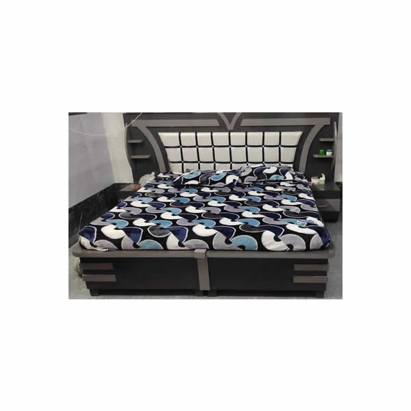 Wooden Bed Heavy Design Box Bed