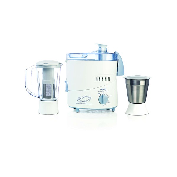 Philips HL1631 Juicer Mixer Grinder 500 Watts, White