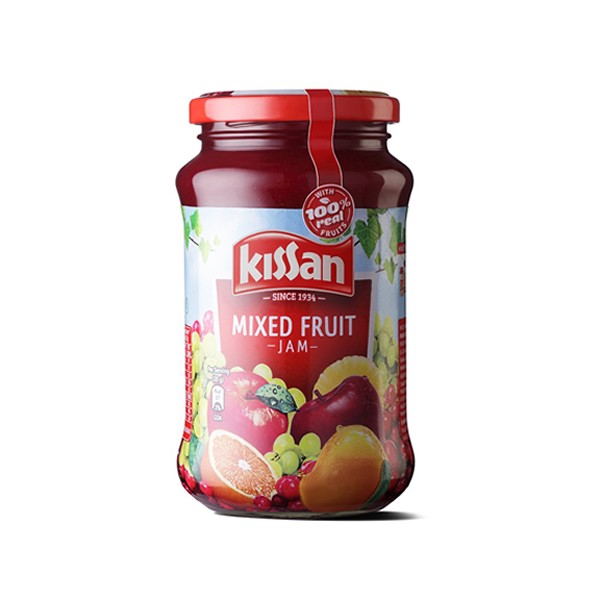 Kissan Mixed Fruit Jam, With 100% Real Fruit Ingredients, 500 g