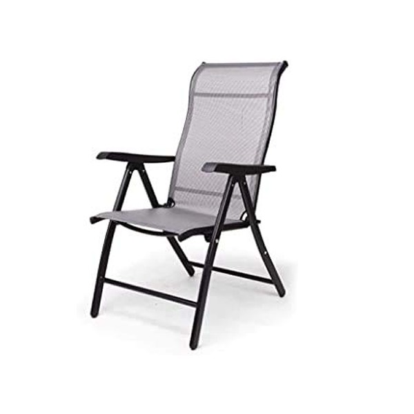 Juflix Folding Chair for Adults, Comfortable Lightweight Portable Heavy Duty Folding Lawn Chairs Folding Chair Reclining Deck Chairs Garden Adjustable Chair Zero Gravity Chairs Lounger Folding Deck Ch