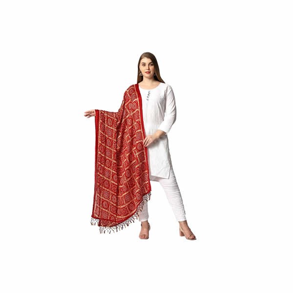 Women's Cotton Printed Dupatta Chunni