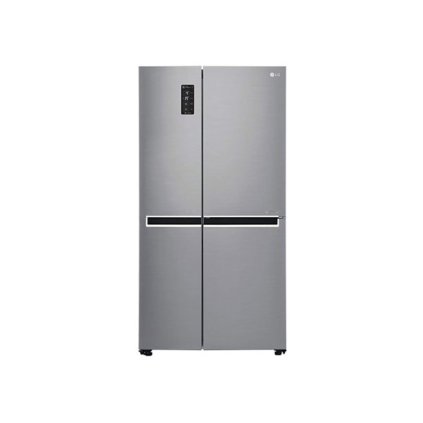 LG 687 L Frost Free Inverter Linear Side-by-Side Refrigerator (GC-B247SLUV, Platinum Silver III, Multi Air Flow)